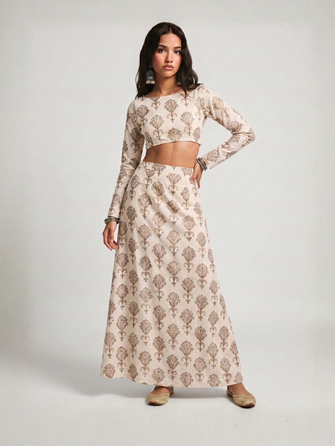Rekha Lehenga Top Coord set