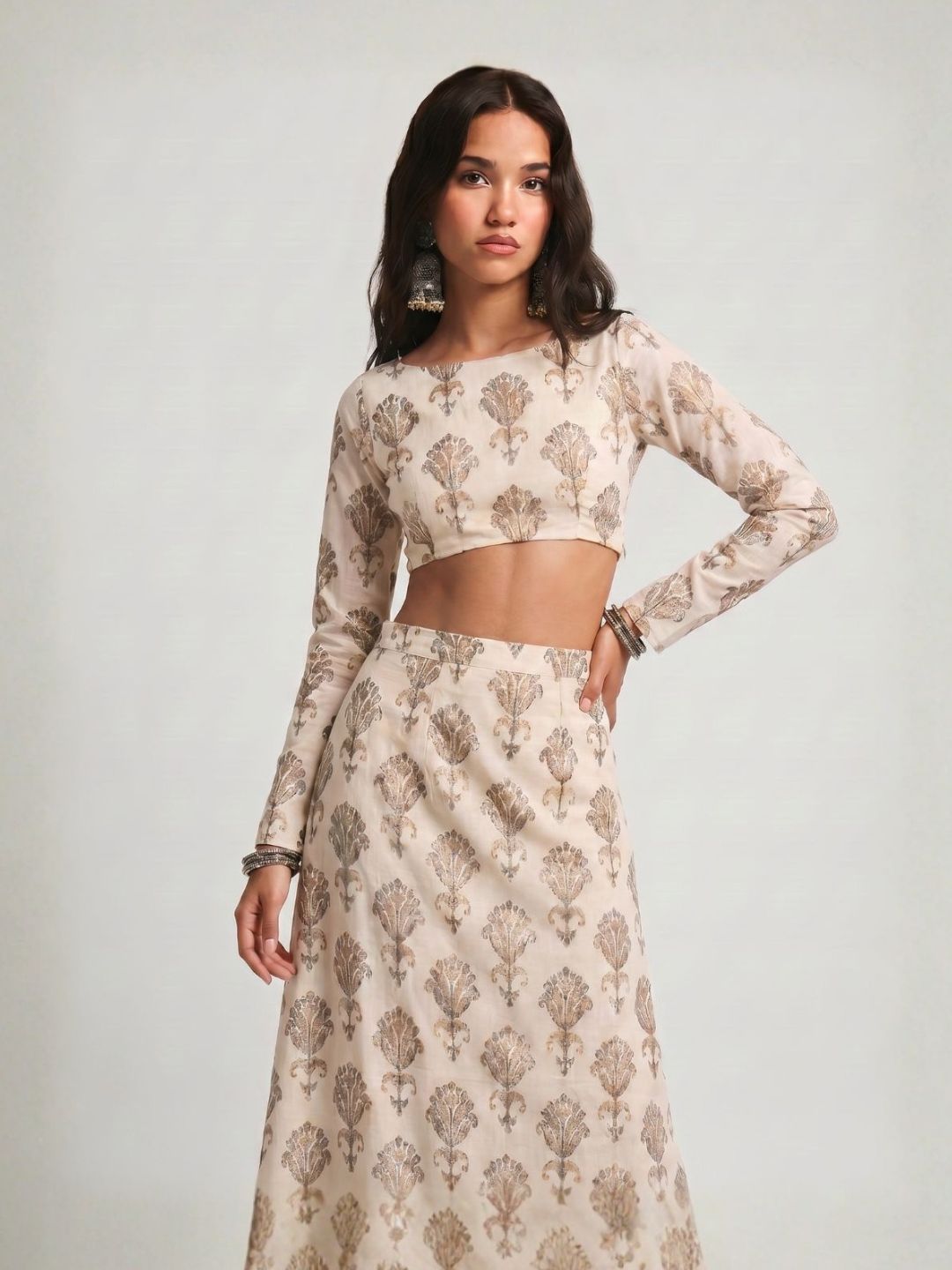 Rekha Lehenga Top Coord set