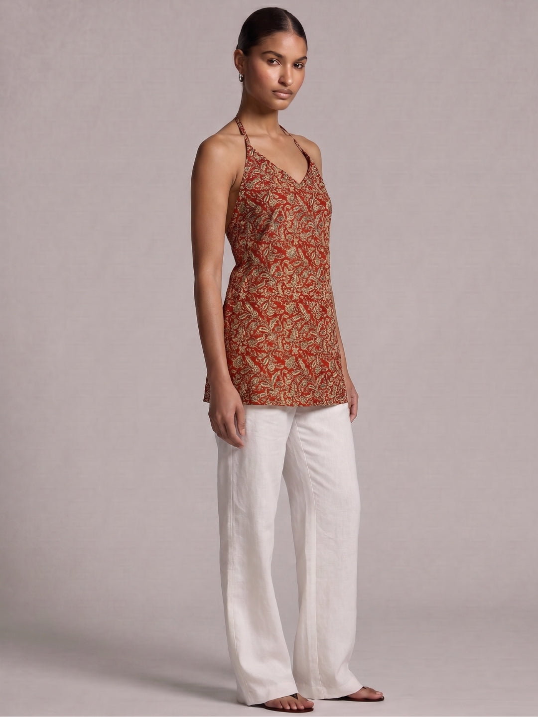 Dor Halter Kurti Top