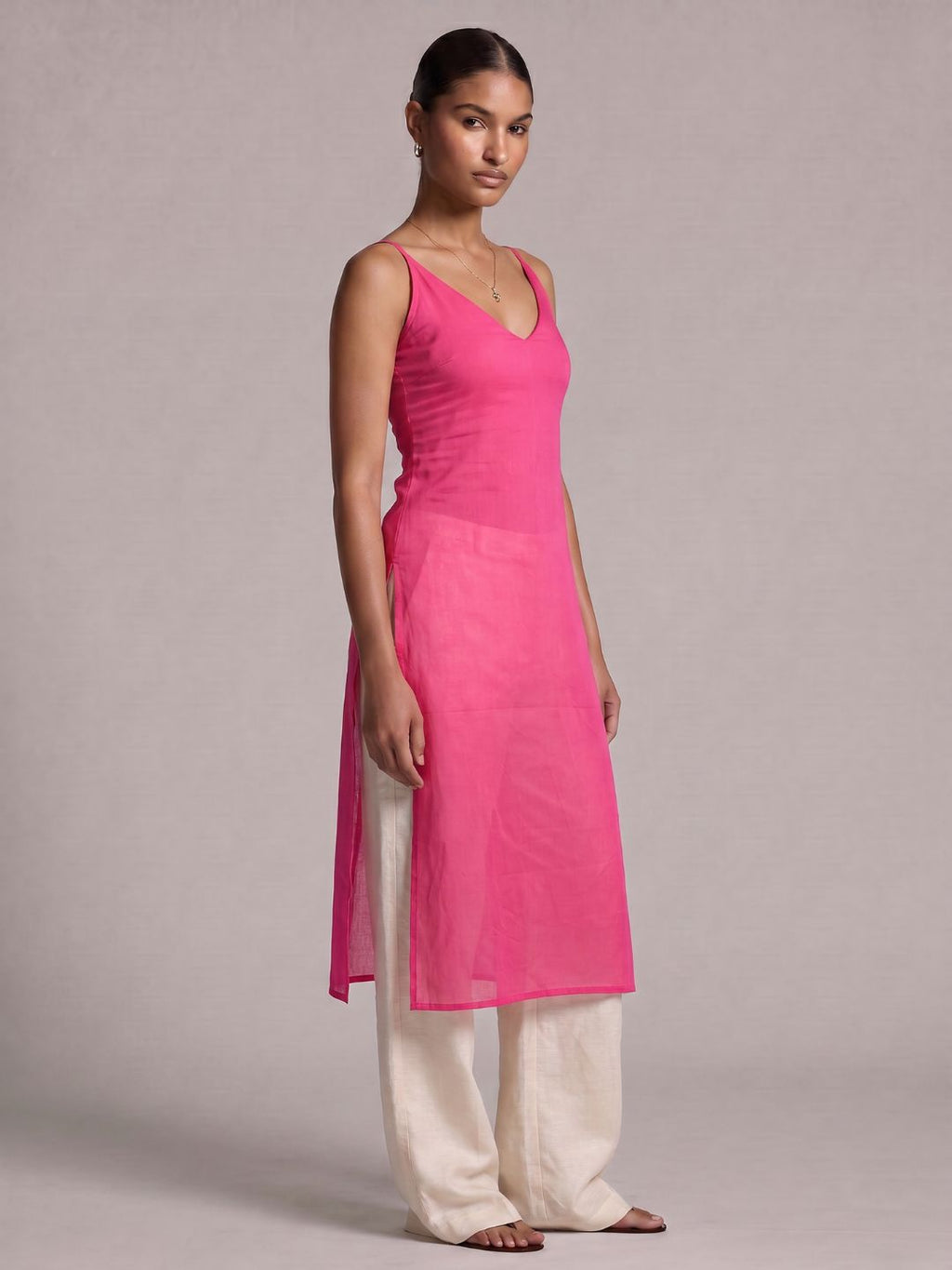 Adya Sheer Kurti Top