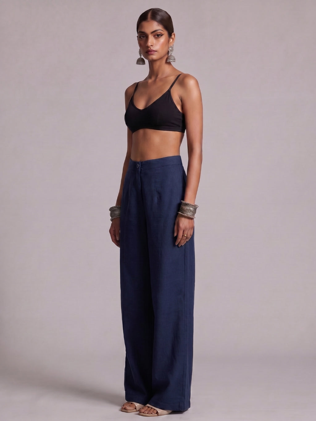 Navy Relaxed Pants