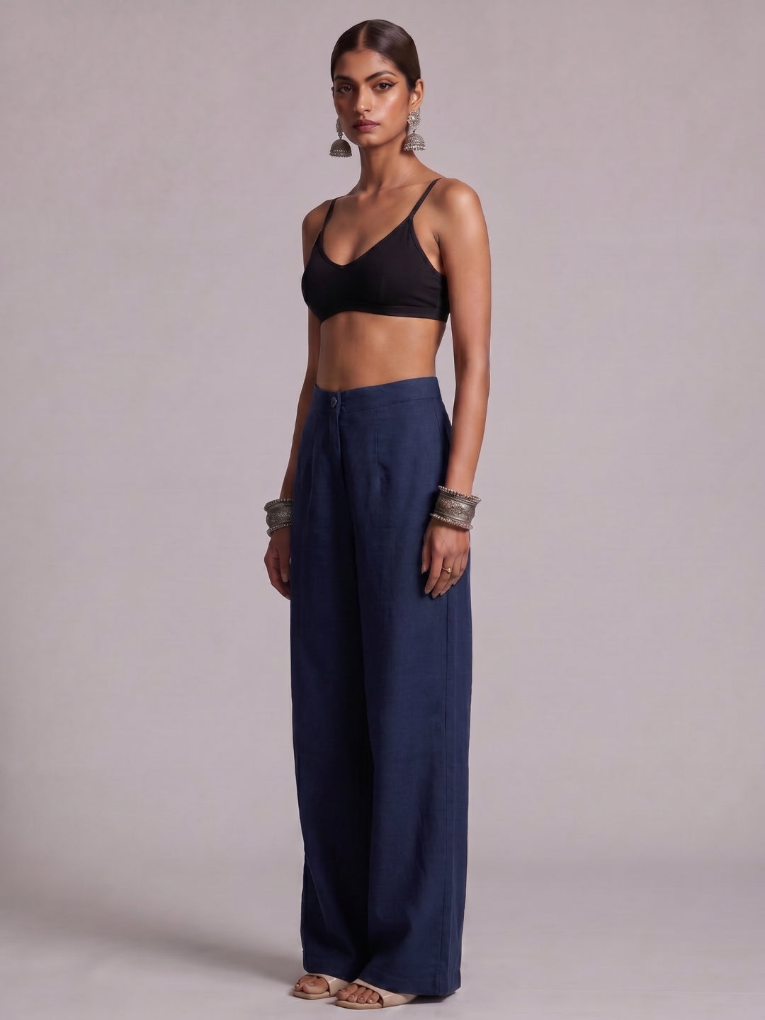Navy Relaxed Pants
