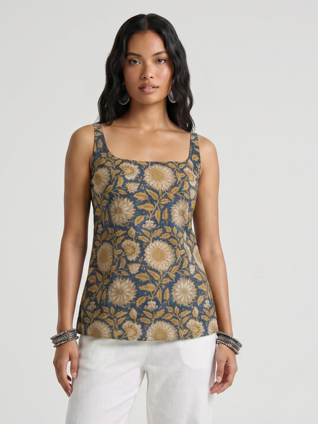 Suriya Open-Back Kurti Top