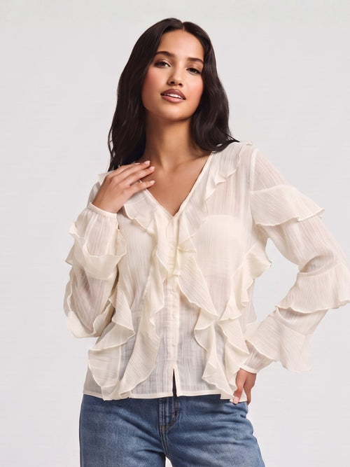 Zyra Ruffle Top